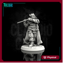 (0073) Male human elf bard with flute