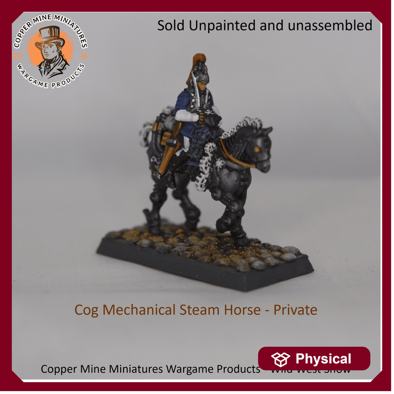 Cog Division - Marching Swordsman (Private) riding standard Cog MM Steam Horse (CMMWP017)