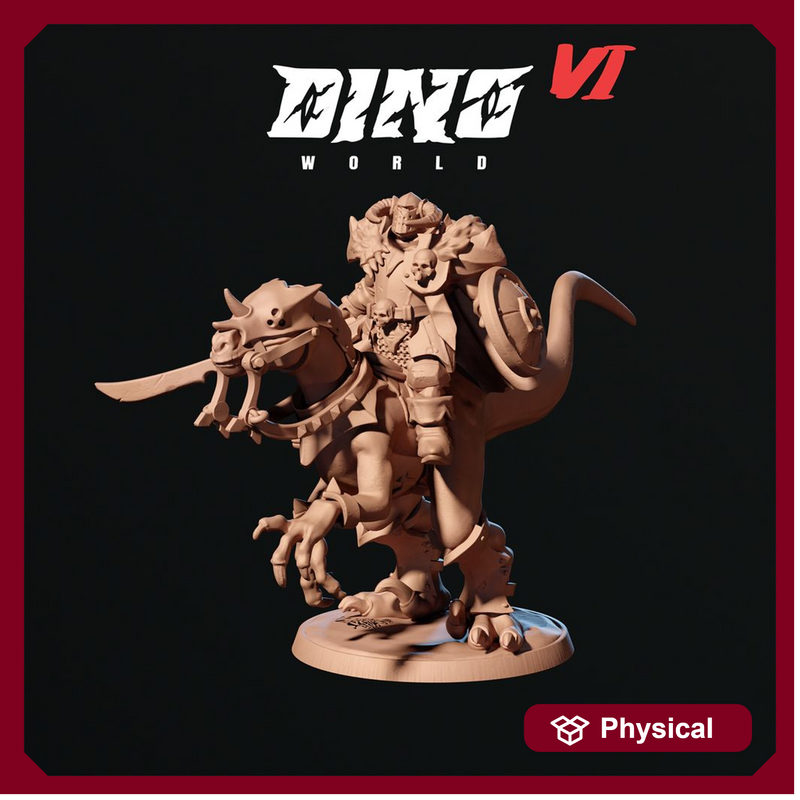 dinorider lancer  orc + raptor