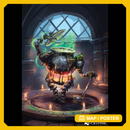 Cauldron Golem - Poster