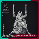 Hexanaga - Large Demon - PRESUPPORTED - Hell Hath No Fury - 32mm scale