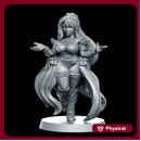 Lure Team Dark Elf Witch 1 Fantasy Football 32mm
