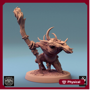Putrid Fiend Demon, Flesh Golem Eldritch Horror, DnD Unpainted Miniature| 28mm, 32mm (proxy size),54mm,75mm,100mm Scales Dungeons & Dragons - Only-Games