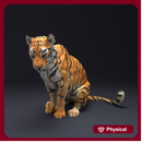 Bengal Tiger Sitting 1:12