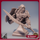Deitin the Whisperer Bust - The Elves of the High Hollow