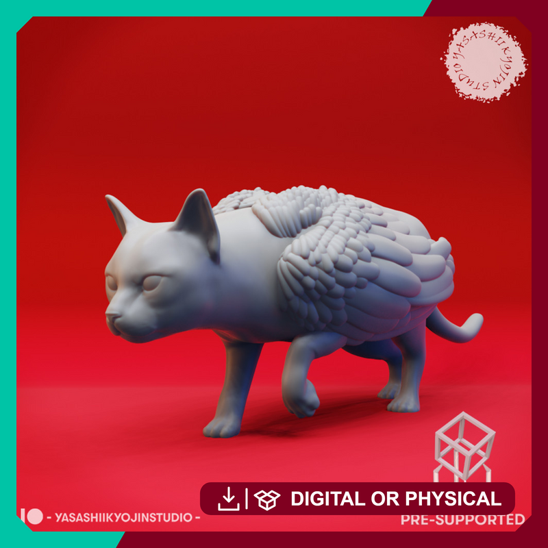 Stalking Tressym - Tabletop Miniature (Pre-Supported)