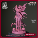 Lynetta - Fairy Pin-Up - 75mm
