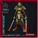 Two Blade - Orc - Pre-Coloured - 32mm Scale