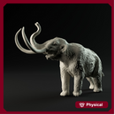 American Mastodon call 1-35 scale prehistoric animal