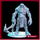 Morwyff (ice giant) - Egyptian god - 32mm - DnD
