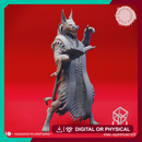 Arcanaloth Spell Caster - Tabletop Miniature (Pre-Supported)