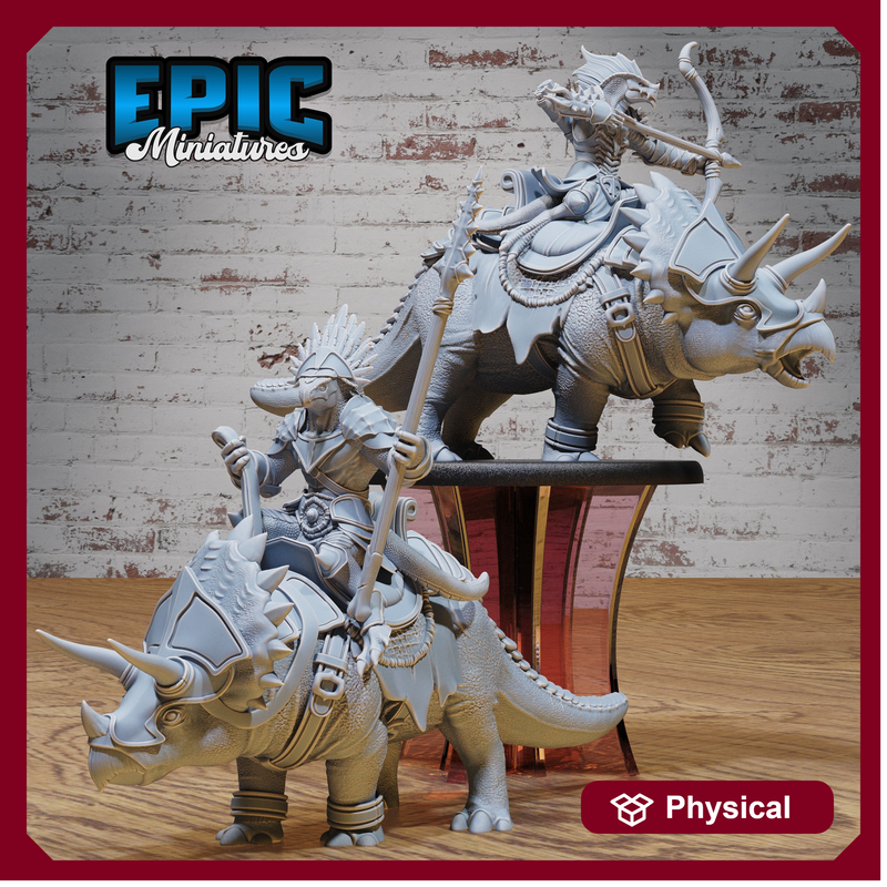 Lizard Folk Army Dino Set