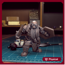 Dwarf Guard 02 - TytanTroll Miniatures - DnD - Fantasy - 32mm