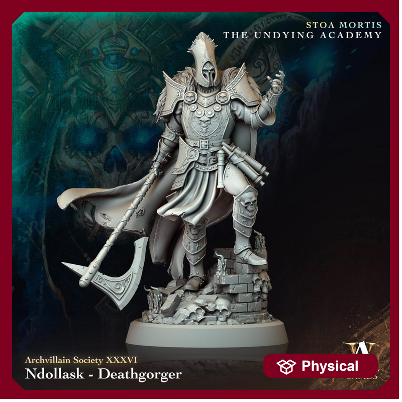 Undead Lich, Death knight, Mummy Lord  Unpainted | 28mm,32mm,54mm,75mm,100mm Scale | Resin Dungeons and Dragons D&D 5e  | Pathfinder | - Only-Games