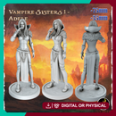 Noble Vampire Sister Adele - Vampire Sister Vampire Noble Countess - 75mm + 35mm Scale
