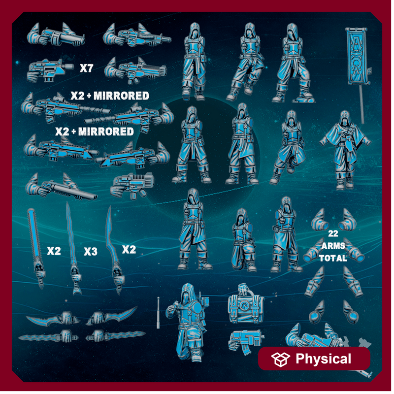 Scylla Сultists Set x10 + radio operator