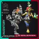 Inventory - Goblin Carrier - Goblin Potion Maker - PRESUPPORTED - 32mm scale