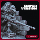 FANTASY WWII REICH RATMAN (SNIPER) 75MM