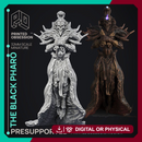 Black Pharo - The Wondering Desert -  PRESUPPORTED - Illustrated and Stats - 32mm scale