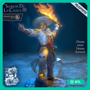 El Charro Del Sol - Luchador Pyromancer - STL only