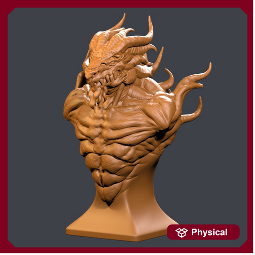 DRAGONBORN 90mm Bust - Only-Games