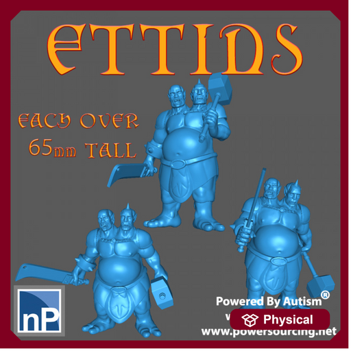 Ettins / Two-Headed Ogres - Only-Games