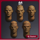 Praetorian Stormguard - Warriors Miniature Heads