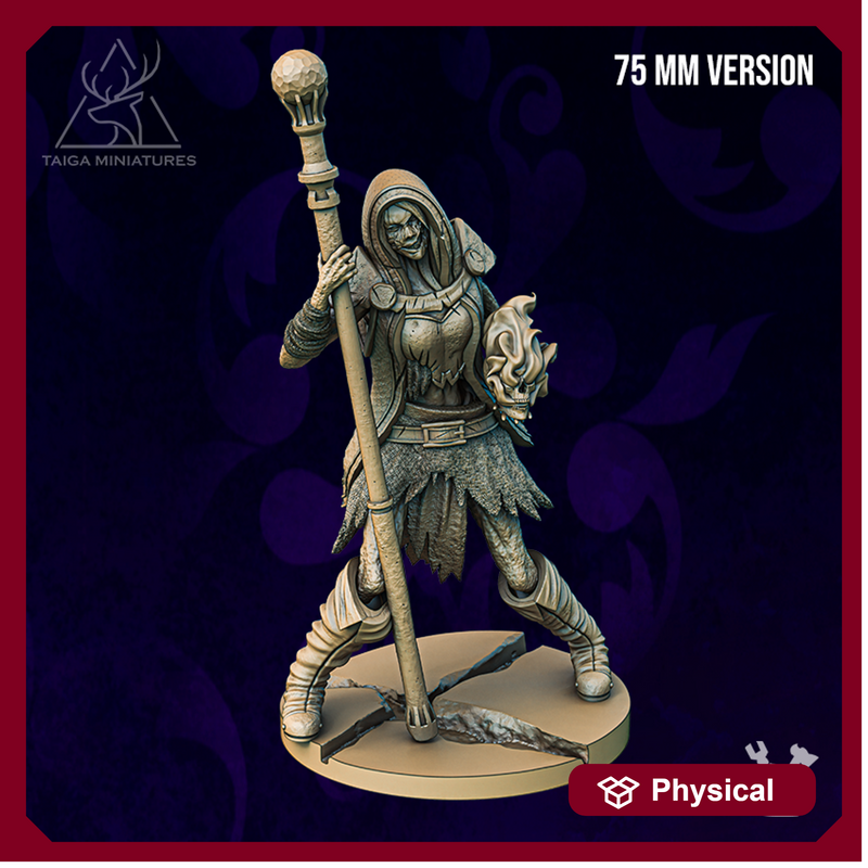 Undead Mage 75mm