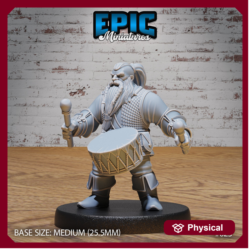 Dwarf Army Drummer