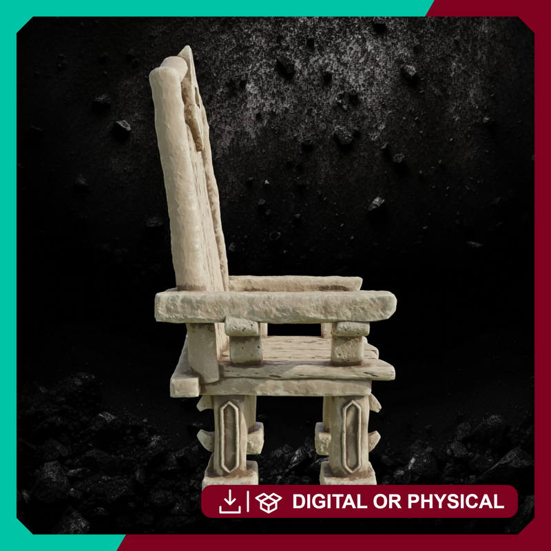 Chair - Tavern and Household Furniture STL for DnD & Wargaming - Only-Games