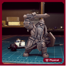 Dwarf Guard 05 - TytanTroll Miniatures - DnD - Fantasy - 32mm