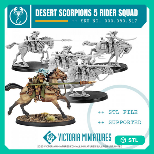 Desert Scorpion Rough Riders Squad - Only-Games