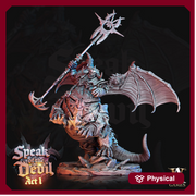 Demon Ogre Daemon Devil  | 105mm tall | 28mm/ 32mm scale (Large and Huge ) | Dungeons and Dragons - Only-Games