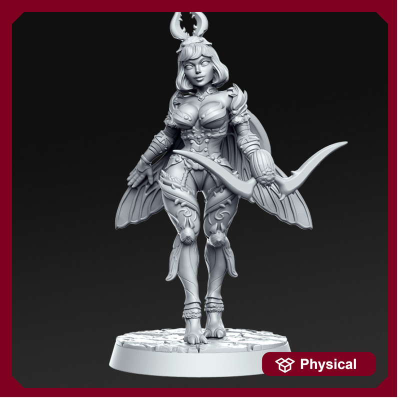 Mina - Female hunter - 32mm - DnD