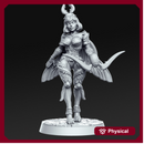Mina - Female hunter - 32mm - DnD