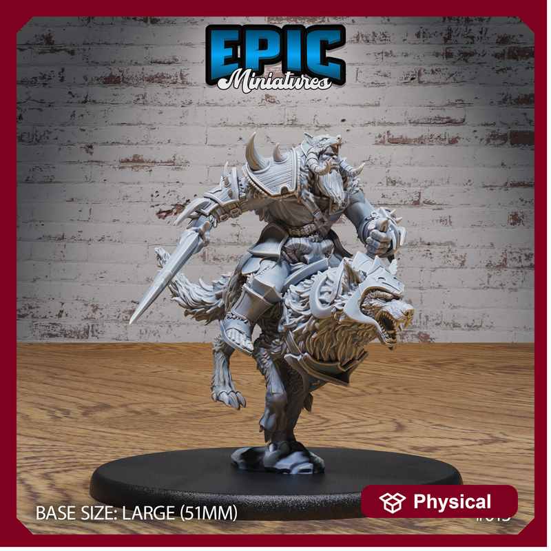 Orc Army Wolf Rider Sword