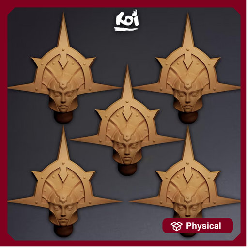 Iron Maidens Type 1 - Miniature Heads - Only-Games