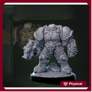 Construct Paladin Fighter Heavy Armor Knight | D&D 5e Hero | 5 Scales | Unpainted - Only-Games