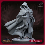 Female Assassin Rogue Thief PC or NPC D&D 5e Unpainted | 28mm, 32mm, 50mm,75mm,100mm | Dungeons and Dragons | Pathfinder | Mammoth Factory - Only-Games