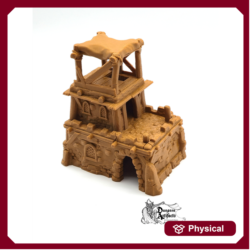 Large Desert House B - Empire of Scorching Sands - EC3D Wargaming Terrain D&D, DnD