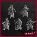 Machine Cult Shock priests with staff x5