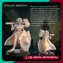 Paladin Knight Brienna -   Paladin Knight Shield Knight Paladin  - 32mm - Heroic scale