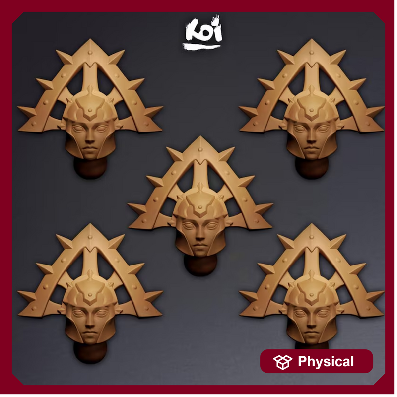 Iron Maidens Type 6 - Miniature Heads