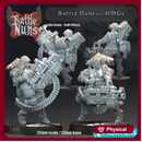 Battle Nuns with HMGs - Light Armor
