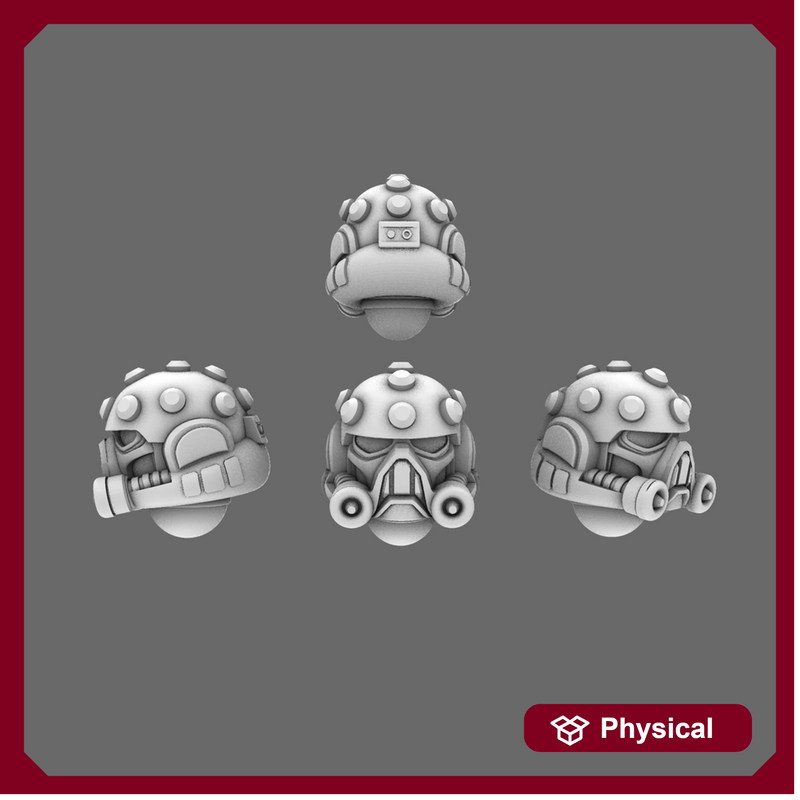 Space Knights V5 Defiance Helmets X 10