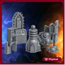 Millennium Wars Objective Markers Set x5
