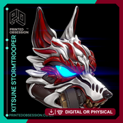 Kitsune Storm Trooper - Starwars Fanart - 10cm - Only-Games