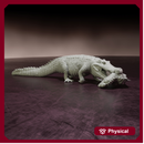 Deinosuchus walking prehistoric crocodile/alligator 1/35 scale