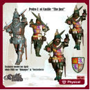 Pedro I of Castilla on foot - 34mm