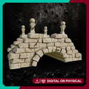 Stone Bridge 3 - Old Stone Crossing STL for DnD & Wargaming